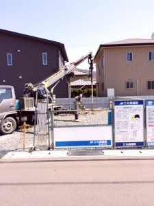地盤改良です。