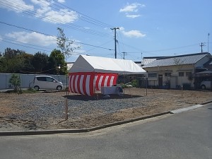 姫路市御立にて地鎮祭！