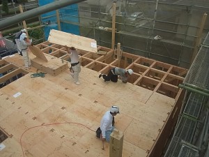 Ｔ様邸　上棟しました