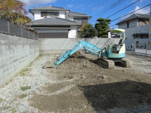 いざ、工事開始！