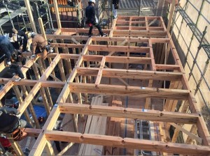 『 岸原建築日記 』・・・たつの市新宮町にて上棟！