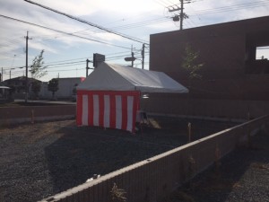 ～明日は地鎮祭～