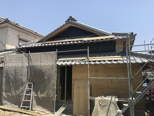 『 岸原建築日記 』･･･古民家再生にて。M様邸 たつの市
