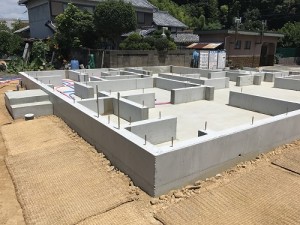 『 岸原建築日記 』･･･たつの市 T様邸 基礎完了！