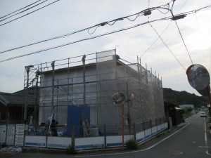 ”祝”　　上棟