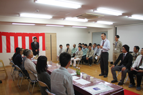 1つの出会いから　～着工式～