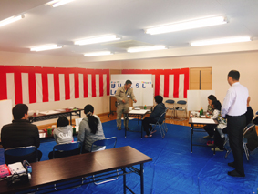 漆喰教室を開催致しました！　～揖保郡太子町丸尾建築本社にて～