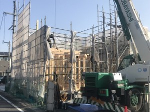 『  岸原建築日記  』･･･たつの市にて上棟！