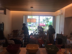 おうちマルシェ（フリマ）開催しました！！　　～設営編～