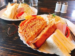 カフェドムッシュ網干店でモーニング♪