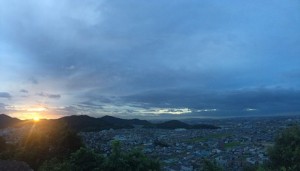 早朝の山ウォーキング♪