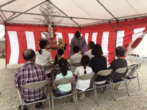 新たな家づくりの始まり～地鎮祭・赤穂にて～