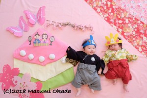 おひるアート撮影会 　撮影テーマ「おひな祭り」