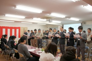 今年最初の「着工式」～家づくり誓い式～