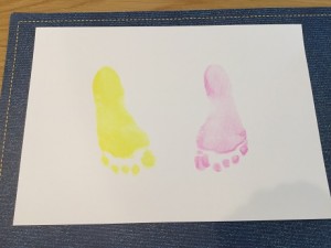 手形アート教室を開催しました！