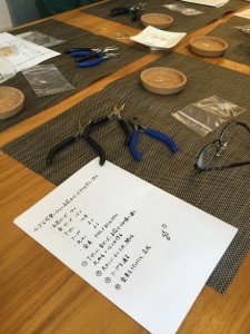 手作りアクセサリー教室を開催しました！