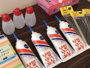 しっくい補修教室を開催しました。