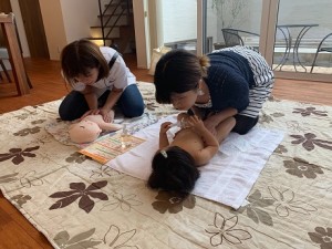 ベビーマッサージ教室を開催しました！