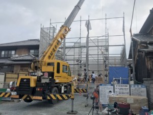 “令和の最初の夏”の思い出・・・、本日上棟しています！