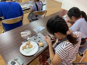 先を切る●