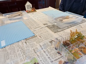 ミニチュアドールハウス教室を開催しました！