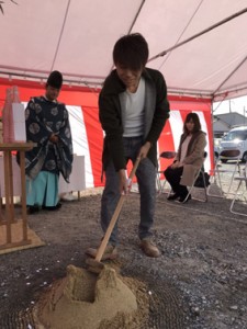 地鎮祭でした。～姫路市にてA様邸のお家づくり～
