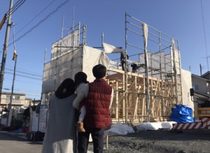 太子町にて、上棟です！