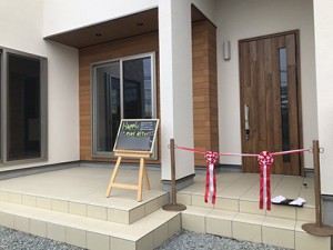 お引き渡しでした