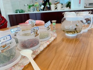 ハーブティー教室を開催しました！