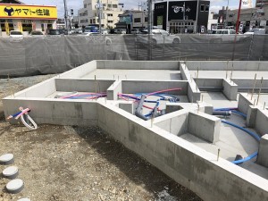 『 岸原建築日記 』･･･ 姫路支店NEWモデルハウス建築中！