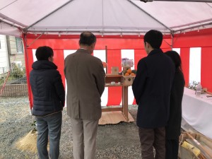 地鎮祭でした！！