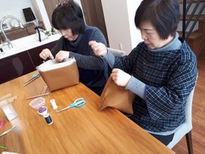 縫います