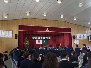 『 岸原建築日記 』･･･ 無事に卒業式終えました。