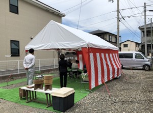 Ｉ様邸のお家づくりの始まり～姫路市にて、地鎮祭でした～