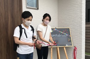 お引渡し式でした　～姫路市Ｋ様邸～
