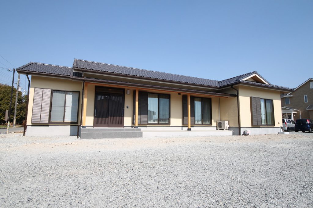 随所に『和』を感じる純和風の平屋のお家