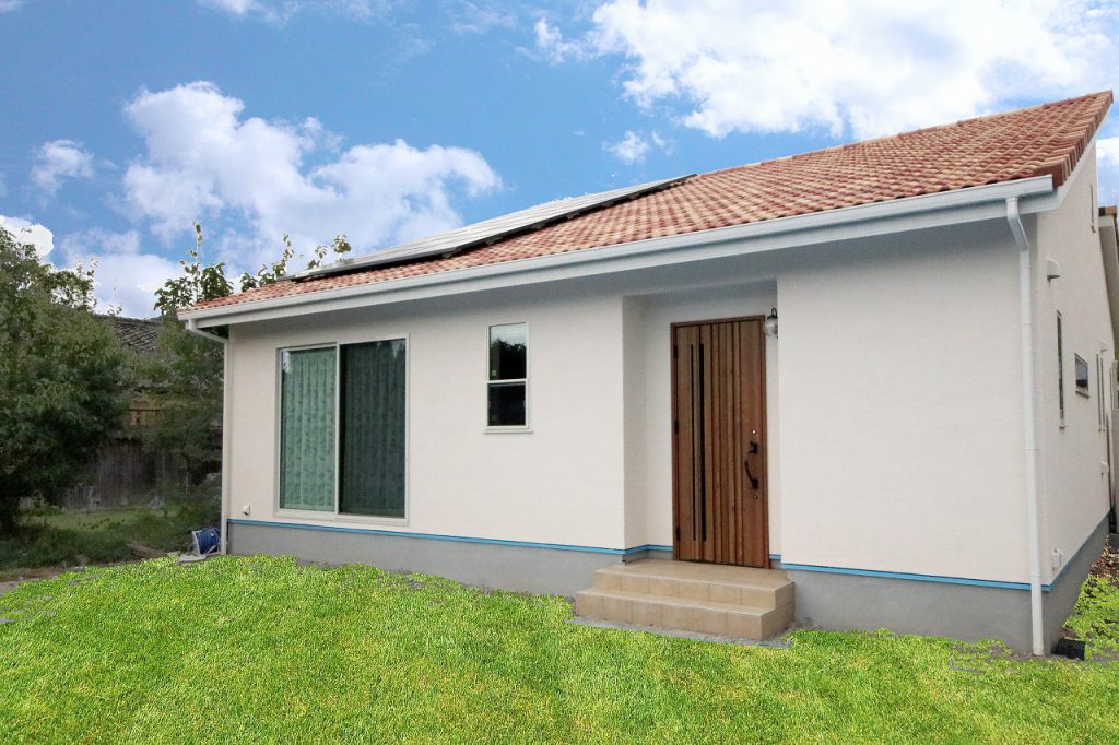 スキップフロアのある平屋のお家