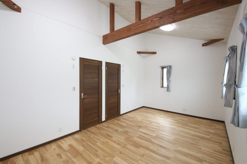 スキップフロアのある平屋のお家