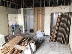 休養室改装中‼