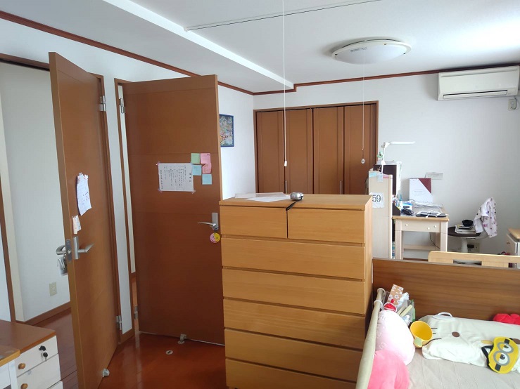 部屋の間仕切り