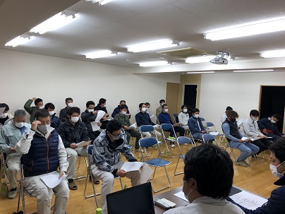 業者会を開催させて頂きました。