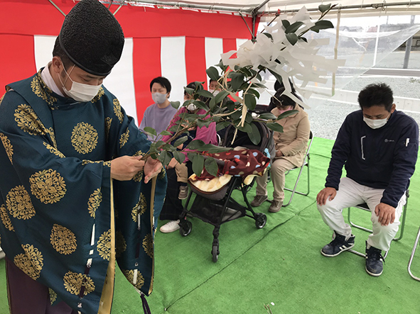 家づくりの始まり～たつの市にてY様邸地鎮祭でした～