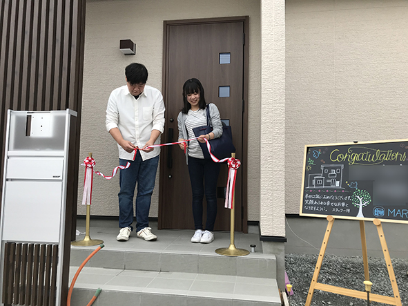 お家づくりの“節目の日、お引き渡しと地鎮祭”でした