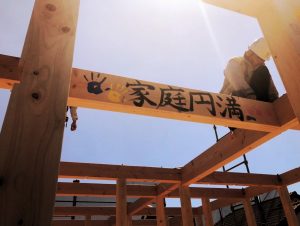 上棟の現場が　続々と！！