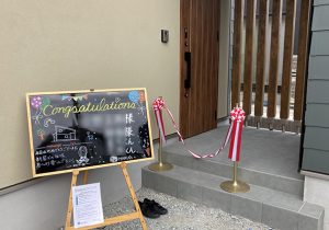 太子町　H様邸、お引渡し式でした