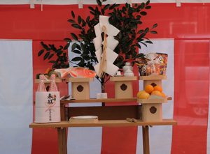 地鎮祭、上棟式がありました　～お家づくり始まります～