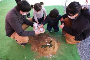 地鎮祭、上棟しました～冬本番ですね～