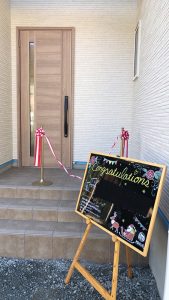 お引渡し式でした　～姫路市O様邸にて～