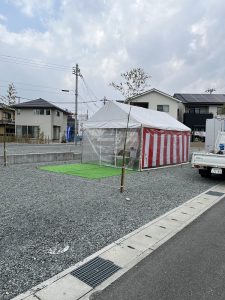 『 岸原建築日記 』･･･ 姫路市下手野にて地鎮祭！