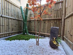 お家で温泉気分 ～坪庭を眺めながらの入浴タイム～